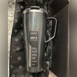 BrüMate Toddy XL Coffee Mug - Glitter Charcoal